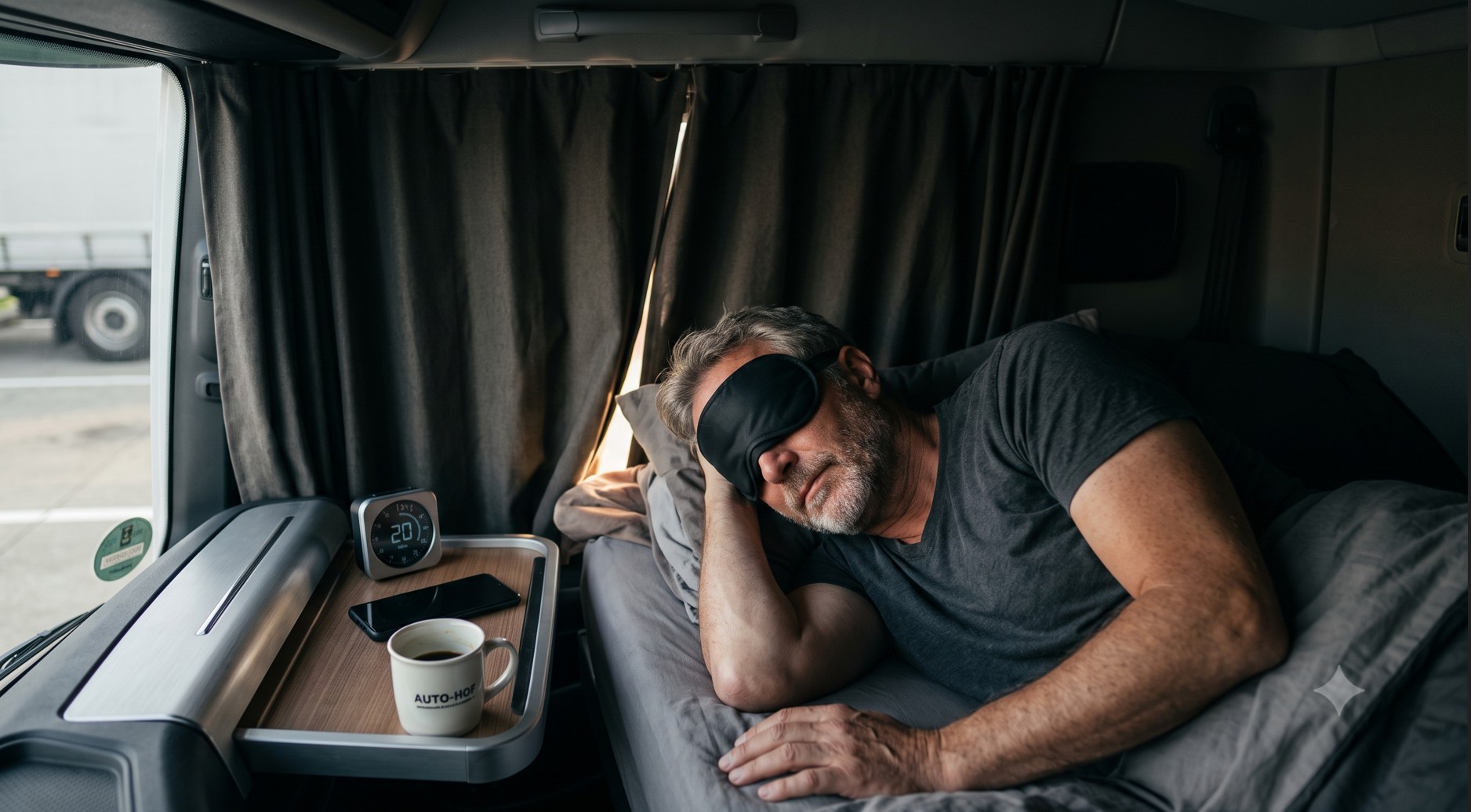 How to Sleep Better in the Cab: Truck Driver Sleep Guide