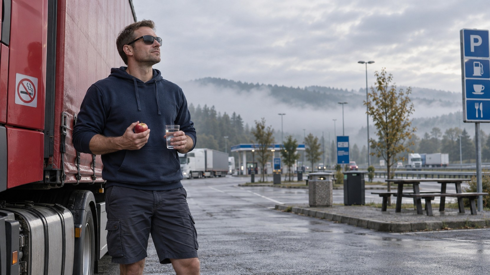 Quit smoking route long haul drivers